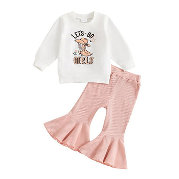 Long Sleeve Let's Go Girls Toddler Set   