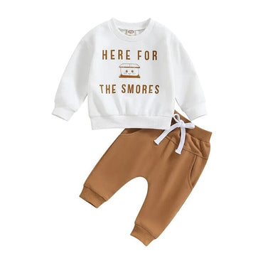 Here For The Smores Baby Set Holiday The Trendy Toddlers 