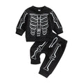Long Sleeve Skeleton Baby Set Sets The Trendy Toddlers 