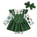 Long Sleeve St. Patrick's Day Baby Romper