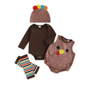 Long Sleeve Turkey Baby Costume