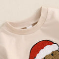 Long Sleeve Christmas Gingerbread Baby Bodysuit   