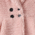 Pink Solid Fleece Toddler Jacket