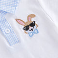Short Sleeve Collar Easter Toddler Set