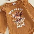New To The Herd Floral Flared Baby Set