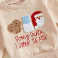 I Drank The Milk Long Sleeve Baby Set