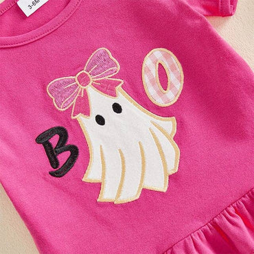 Short Sleeve Boo Checkered Baby Set Sets The Trendy Toddlers 