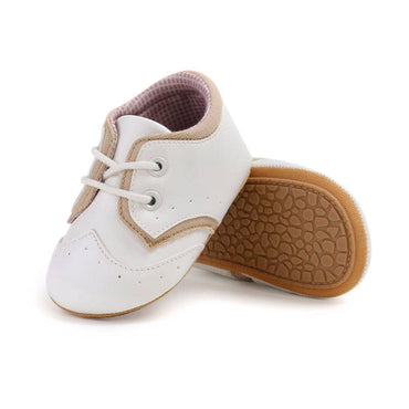 Solid Lace Up Baby Sneakers
