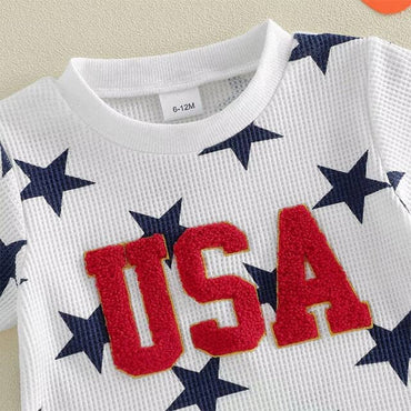USA Waffle Toddler Tee