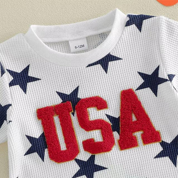 USA Waffle Toddler Tee