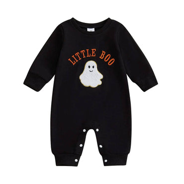 Long Sleeve Little Boo Baby Jumpsuit