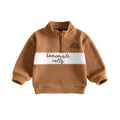 Long Sleeve Thanksgiving Toddler Pullover