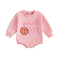 Long Sleeve Sweet One Baby Bodysuit The Trendy Toddlers Pink 9-12 M 