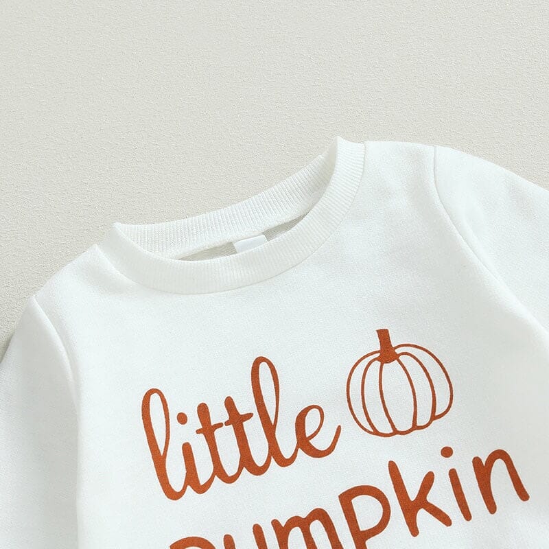 Little Pumpkin Flared Pants Baby Set Sets The Trendy Toddlers 