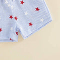 Short Sleeve Land Of The Free Baby Set