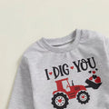 I Dig You Valentine's Day Toddler Set   