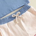 Short Sleeve Independence Day Baby Set