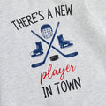 Long Sleeve Hockey Baby Jumpsuit