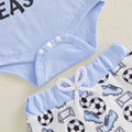 My First Soccer Season Baby Set