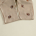 Long Sleeve Football Striped Toddler Set