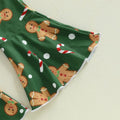 Long Sleeve Gingerbread Flared Toddler Set