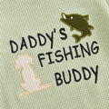 Daddy's Fishing Buddy Baby Bodysuit