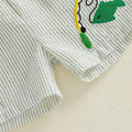 Short Sleeve Fishing Stripes Baby Set Sets The Trendy Toddlers 