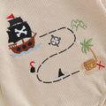 Long Sleeve Treasure Island Waffle Baby Romper Rompers The Trendy Toddlers 