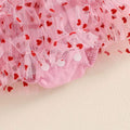 Valentine's Day Tulle Baby Romper