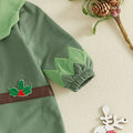 Long Sleeve Christmas Elf Baby Costume
