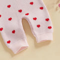 Ruffle Sleeve Valentine’s Day Baby Jumpsuit   