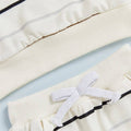 Long Sleeve Striped Pocket Baby Set