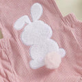 Fly Sleeve Easter Bunny Baby Romper