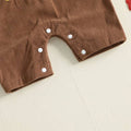 Sleeveless Little Turkey Baby Jumpsuit
