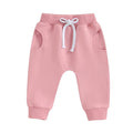 Solid Baby Pants Pink 3-6 M 