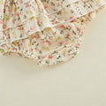 Vintage Floral Baby Romper