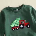 Long Sleeve Christmas Trucks Toddler Set Sets The Trendy Toddlers 