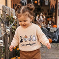Just A Spooky Goose Toddler Sweater Sweater The Trendy Toddlers 