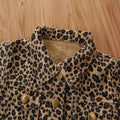 Toddler Leopard Printed Coat   