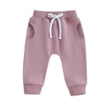 Solid Baby Pants Purple 3-6 M 