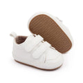 Solid Velcro Baby Sneakers Shoes The Trendy Toddlers 