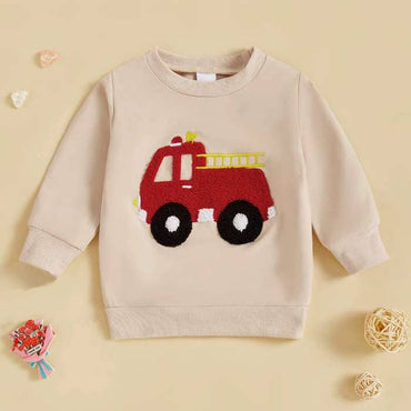 Fire Truck Toddler Sweatshirt