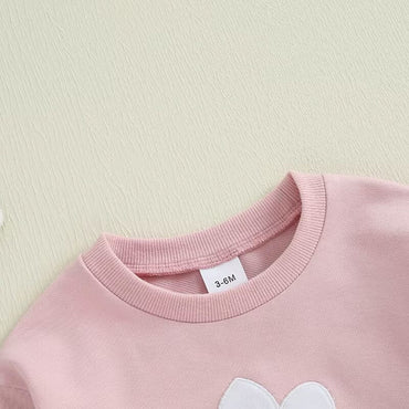 Easter Bunny Long Sleeve Baby Romper