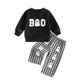 Long Sleeve Boo Ghost Toddler Set