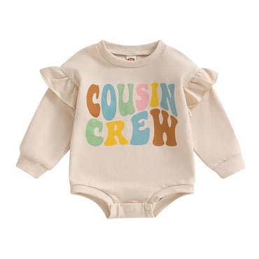 Cousin Crew Ruffled Baby Bodysuit   