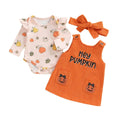 Long Sleeve Hey Pumpkin Baby Set
