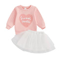 Sweetheart Tulle Skirt Toddler Set