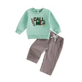 Long Sleeve Call Me Duck Checked Toddler Set Sets The Trendy Toddlers 