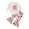 Game Day Flared Pants Toddler Set   