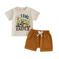 Short Sleeve I Dig Easter Toddler Set
